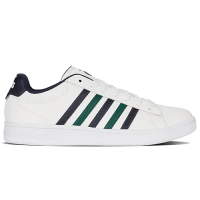 Abbildung von K SWISS Court Tiebreak II Sneaker low, Herren, Größe: 43, White peacoat rain forest Schuhe