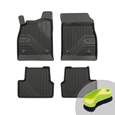 Abbildung von FROGUM No.77 Gummimatten Ganzjahresset von Auto Fußmatten Autofussmatten für Chevrolet Cruze I 2008 2016, Opel Astra J 2009 2015 Langlebiges TPE Material