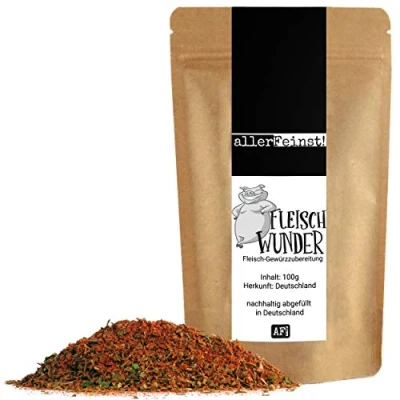 Abbildung von allerFeinst! Fleisch Wunder Gewürzzubereitung Der allrounder für Fleisch, 1er Pack (1 x 100g)