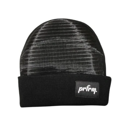 Abbildung von prfrm. Headspin Beanie Breakdance Mütze Cap mit Spinpanel Einheitsgröße Schwarz