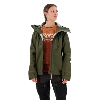 Abbildung von Fjallraven 89600 662 Keb Eco Shell Jacket W/Keb W Damen Deep Forest Größe S