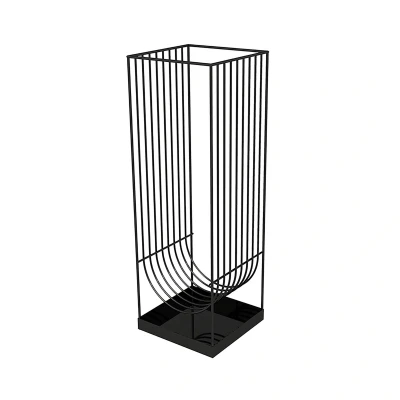 Abbildung von AYTM Regenschirmständer Curva, schwarz, Höhe 56 cm, Stahl