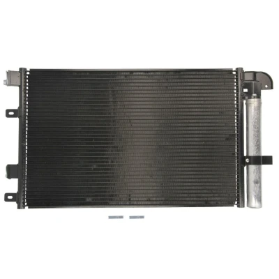 Abbildung von THERMOTEC KTT110642 Klimakondensator mit Trockner 606 x 356 16 mm JAGUAR: XF Sportbrake, Limousine