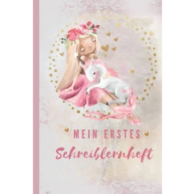 Abbildung von Schreiblernheft für Mädchen: Lineatur 1 Heft die Grundschule 1.Klasse: zum Schreiben lernen 40 Seiten