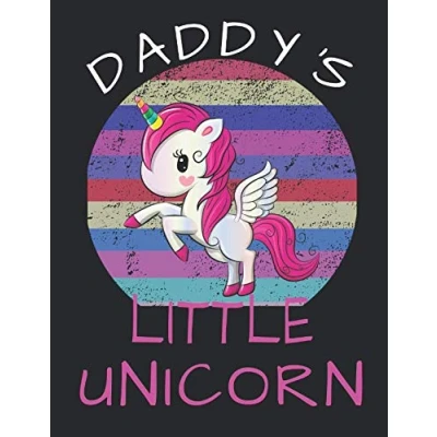 Abbildung von Daddy&#039;s Little Unicorn: Age Play Space Unicorn Coloring Book