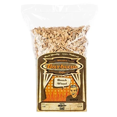 Abbildung von Axtschlag Räucherchips Buche, 1000 Gramm sortenreine Räucherspäne für besondere Rauch und Geschmackserlebnisse, alle Grills &amp; Smoker