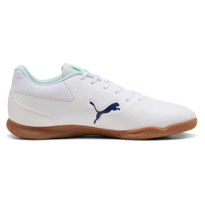 Abbildung von Puma Truco III Fußballschuhe Indoor, Herren, Größe: 41, White/aqua/fizzy light Schuhe