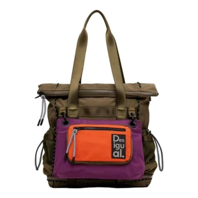 Abbildung von Desigual BACK Modularis Originale Voyager Tagesrucksack, Damen, Größe: One Size, Khaki