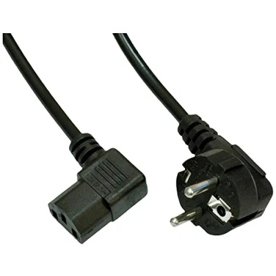 Abbildung von Akyga Power Cable AK PC 12A Angle CCA CEE 7/7 / IEC C13 3 m