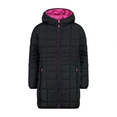 Abbildung von CMP KID COAT FIX HOOD Unisex Wintermantel für Kinder, Größe: 164, Antracite