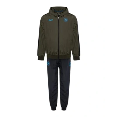 Abbildung von SSC NAPOLI Unisex Tuta Nylon Rappresentanza Ea7 Nylonanzug, grün, XL