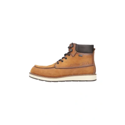 Abbildung von Rieker Schnürstiefelette, Herren, Größe: 42, Kamelbraun Schuhe