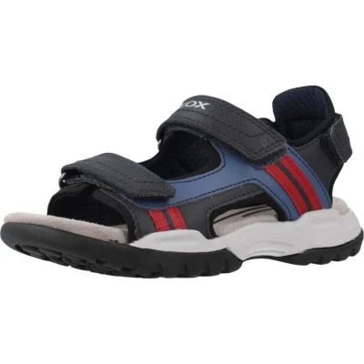 Abbildung von Geox J Borealis Boy A Sandal, Navy/RED, 29 EU
