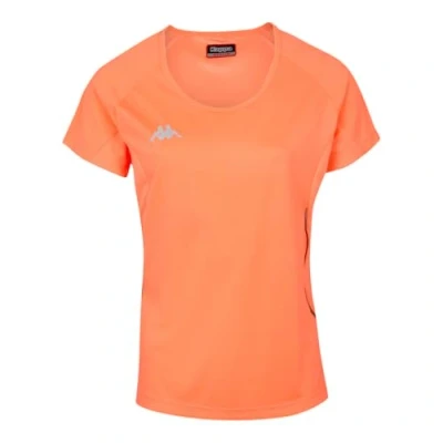 Abbildung von Kappa Damen Fania Technisches T Shirt, Neon Orange, 8Y