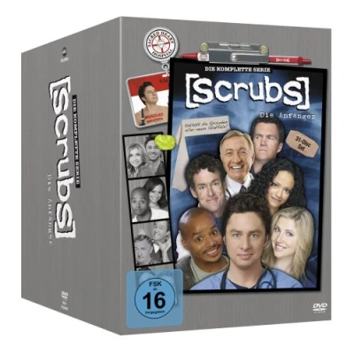 Abbildung von Scrubs: Die Anfänger komplette Serie, Staffel 1 9 [31 DVDs]