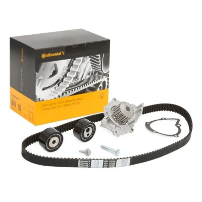 Abbildung von CONTITECH CT1037WP1 Wasserpumpe + Zahnriemensatz 146 CITROËN: C8, C5 I Schrägheck, Kombi, PEUGEOT: 607 Limousine, 807, 406 LANCIA: Phedra