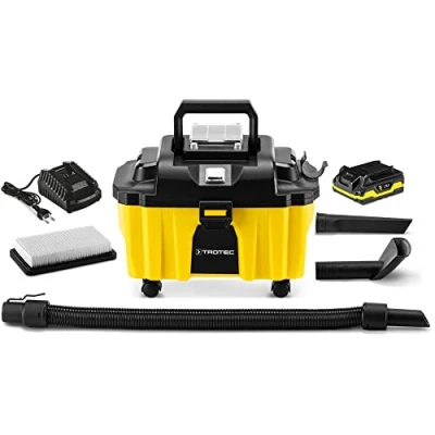 Abbildung von TROTEC Nass Trocken Akkusauger VC 15 20V, 130,00 W, beutellos, /Trockenreinigung