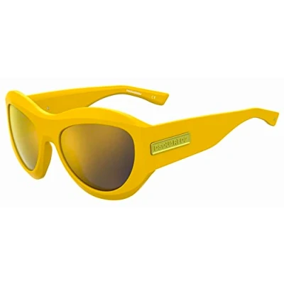 Abbildung von DSQUARED2 Unisex D2 0072/S Sonnenbrille, 40g/Cu Gelb, 7 1/4
