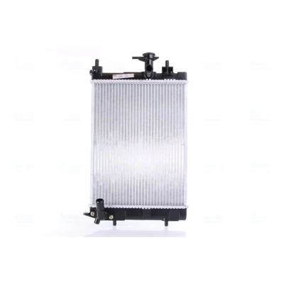 Abbildung von NISSENS 617554 Kühler, Motorkühlung Aluminium 400 300 16 Kühlrippen gelötet DAIHATSU: Cuore 7