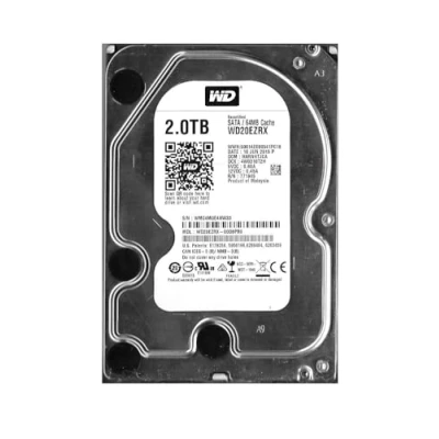 Abbildung von DRIVE, 3.5&quot; GREEN 2TB SATA6GBPS, WD WD20EZRX By WESTERN DIGITAL