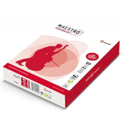 Abbildung von MAESTRO® 94928A80S STANDARD+ A4, 80 g/qm, weiß, 500 Blatt