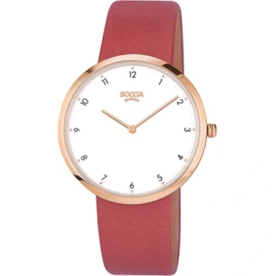 Abbildung von Boccia Quarzuhr 3309 05 Damenuhr Titanium 36mm 3ATM
