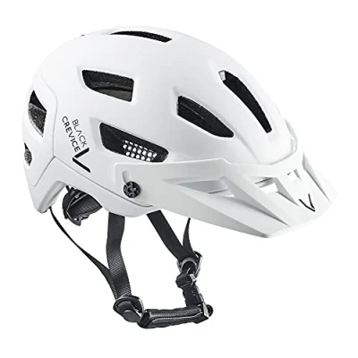 Abbildung von Black Crevice MTB Fahrradhelm, White, S/M (54 58cm)…