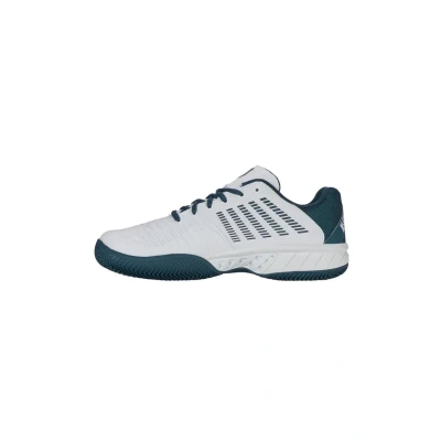 Abbildung von K SWISS Express Light Tennisschuh für Sandplätze, Herren, Größe: 42, White stargazer Textil