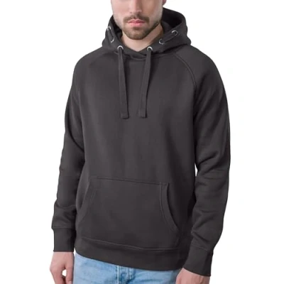 Abbildung von HRM Unisex 903 Kapuzenpullover, dunkelgrau, L