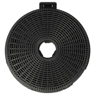 Abbildung von vhbw Aktivkohlefilter Ersatz für 40078254, 61801236, 61801262, D1C, D4C, ZUB 881 Dunstabzugshaube 20 cm