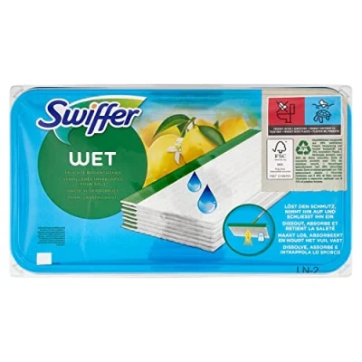 Abbildung von Swiffer Sweeper Floor Wet Wipes With Open Window Fresh Scent 24 S