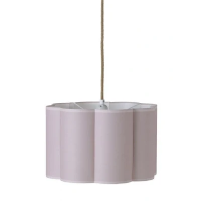 Abbildung von VERTBAUDET Zweifarbiger Kinderzimmer Lampenschirm in Blumenform rosa