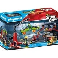 Abbildung von Playmobil AIR Stuntshow Service Station Rollenspielzeug für Kinder, Größe: One Size, Multi coloured