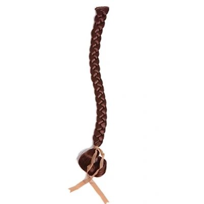 Abbildung von WIG ME UP SA101 35 Geflochtener Zopf Flechtzopf mit Clip lang 50cm Rostbraun Rotbraun