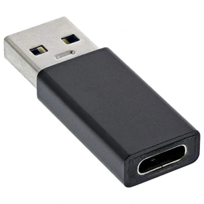 Abbildung von InLine 35810 USB 3.2 Gen.1 Adapter, A Stecker auf Typ C Buchse
