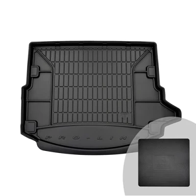 Abbildung von FROGUM ProLine 3D Gummimatte Exklusive Auto Kofferraummatte Kofferraumwanne für Land Rover Discovery Sport ab 2014 Bequemer Organiser Die höchsten Kanten