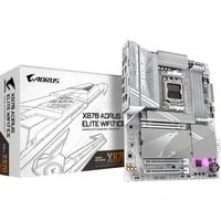 Abbildung von GIGABYTE X870 AORUS Elite WIFI7 Ice Mainboard Unterstützt AMD Ryzen 9000 CPUs, digitales 16+2+2 Phasen VRM, bis zu 8000MHz DDR5 (OC), 4xPCIe 5.0 + 4xM.2, Wi Fi 7, 2.5GbE LAN, USB 3.2 Gen 2x2