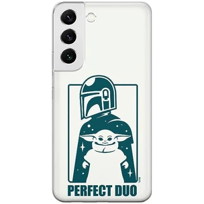 Abbildung von ERT GROUP Handyhülle für Samsung S22 Original und offiziell Lizenziertes Star Wars Muster Baby Yoda 034 optimal an die Form des Handy angepasst, hülle aus TPU