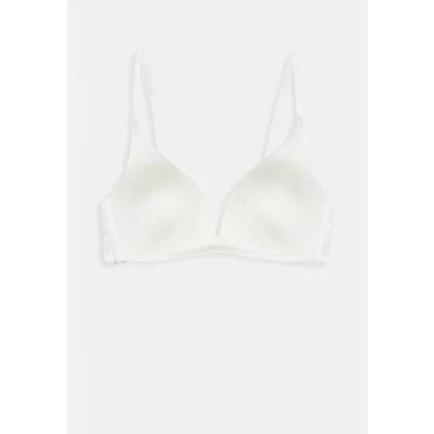 Abbildung von Calida Sensual Secrets Triangel BH, Damen, Größe: 70C, Alabaster crème