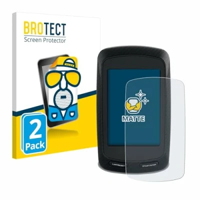 Abbildung von BROTECT Entspiegelungs Schutzfolie für Garmin Edge 800 (2 Stück) Matte Displayschutz Folie, Anti Reflex, Fingerprint