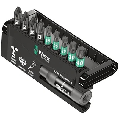 Abbildung von Wera Bit Sortiment, Check 10 Impaktor 3, teilig, 05057683001