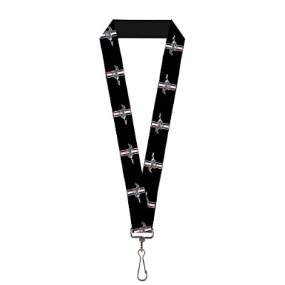 Abbildung von Buckle Down Damen Lanyard 1.0 Classic Mickey Mouse Pose Black Schlsselanhnger, Mehrfarbig, Einheitsgröße