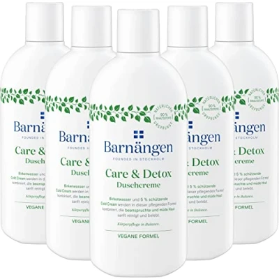 Abbildung von Barnängen Duschgel Care &amp; Detox, 5er Pack (5 x 250 ml)