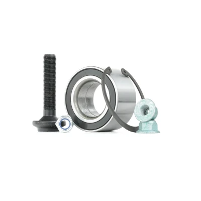 Abbildung von FEBI BILSTEIN 23370 Radlagersatz Vorderachse links, rechts mit Sicherungsring, Mutter, Schraube 74 Schrägkugellager AUDI: TT Coupe