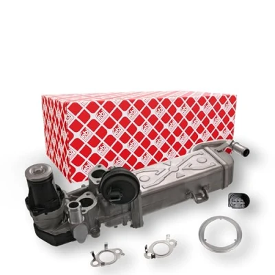 Abbildung von FEBI BILSTEIN 170659 AGR Modul mit Dichtungen VOLKSWAGEN: Touran I, Sharan II, Polo V Schrägheck, SEAT: Alhambra Ibiza 4 ST, Schrägheck