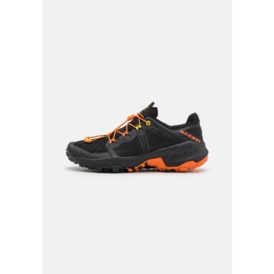 Abbildung von Mammut Sertig LOW MEN Hikingschuh, Herren, Größe: 44, Black/dark tangerine Schuhe