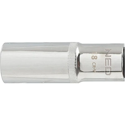 Abbildung von NEO TOOLS 08 049 Steckschlüsseleinsatz 1/2 3124 27 mm Chrom Vanadium Stahl SuperLock