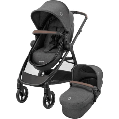 Abbildung von Maxi Cosi Zelia S Trio Kombikinderwagen 2 in 1, Dark Grey