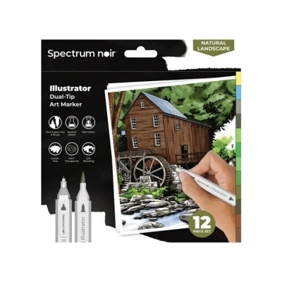 Abbildung von Spectrum Noir Illustrator 12st Natural Landscape