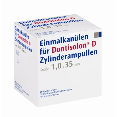 Abbildung von Dontisolon D Einmalkanülen 50 Stück